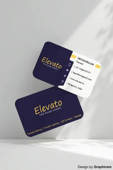 elevato - Brand Identity Design by Graphicem, Madurai