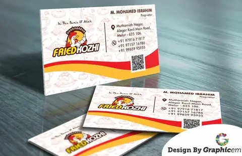 Fried-Kozhi - Brand Identity Design by Graphicem, Madurai