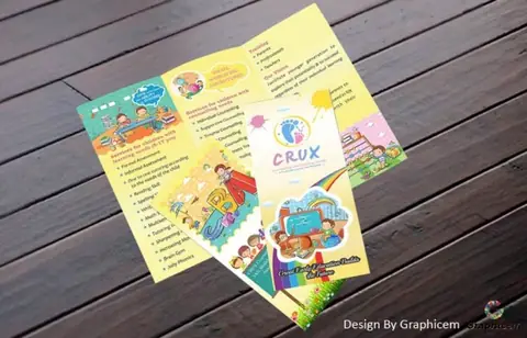 Crux - Brochure / Catalogue Design by Graphicem, Madurai