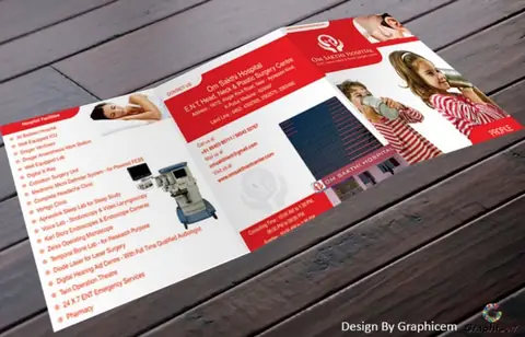 Om Sakthi Hospital - Brochure / Catalogue Design by Graphicem, Madurai