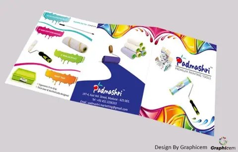Padmashri - Brochure / Catalogue Design by Graphicem, Madurai