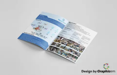 Heraclitus - Brochure / Catalogue Design by Graphicem, Madurai