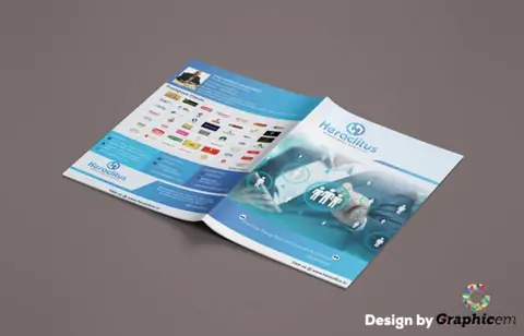 Heraclitus - Brochure / Catalogue Design by Graphicem, Madurai