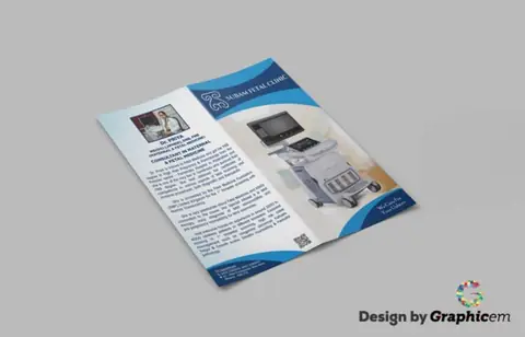 Subam Fetal Clinic - Brochure / Catalogue Design by Graphicem, Madurai