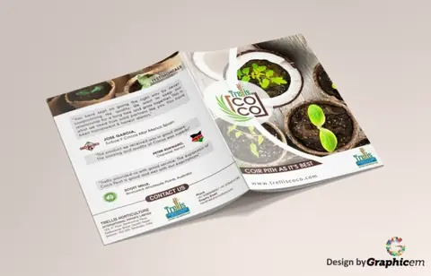 Trellis Coco - Brochure / Catalogue Design by Graphicem, Madurai
