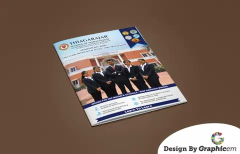 Thiagarajar - Brochure / Catalogue Design by Graphicem, Madurai