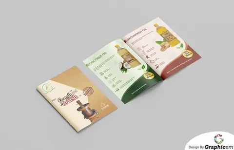 Fresh and Crush - Brochure / Catalogue Design by Graphicem, Madurai