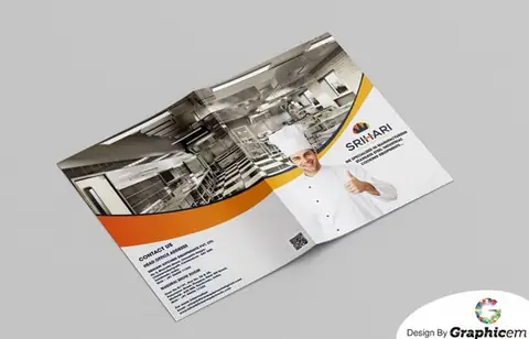 Sri Hari Kitchen - Brochure / Catalogue Design by Graphicem, Madurai