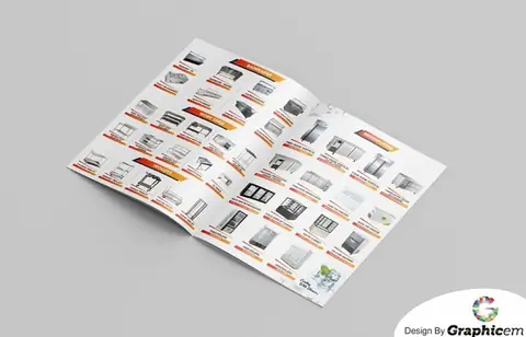 Sri Hari Kitchen - Brochure / Catalogue Design by Graphicem, Madurai