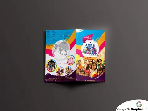 Kiddie Castle - Brochure / Catalogue Design by Graphicem, Madurai