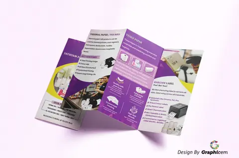 Sathyam Paper Products - Brochure / Catalogue Design by Graphicem, Madurai