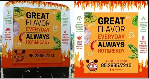 Kaldosa vehicle branding - Events & Outdoor Activities Design by Graphicem, Madurai