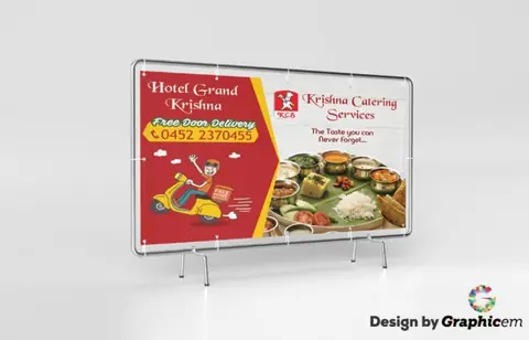 Krishna Catering Services - Events & Outdoor Activities Design by Graphicem, Madurai