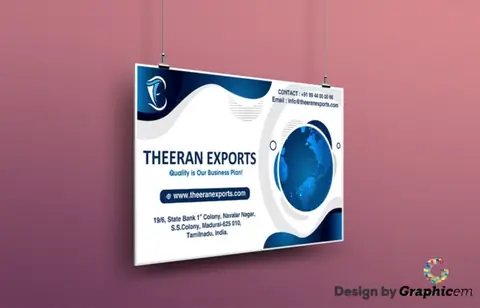 Theeran Exports - Events & Outdoor Activities Design by Graphicem, Madurai