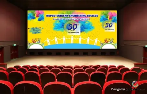 Mepco College 2 - Events & Outdoor Activities Design by Graphicem, Madurai
