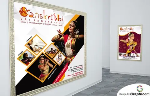 Sanskrithi 2 - Events & Outdoor Activities Design by Graphicem, Madurai
