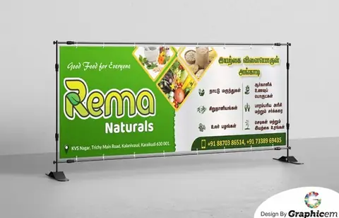 Rema Naturals - Events & Outdoor Activities Design by Graphicem, Madurai