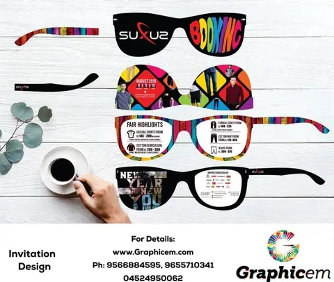 Suxus - Invitation Design by Graphicem, Madurai