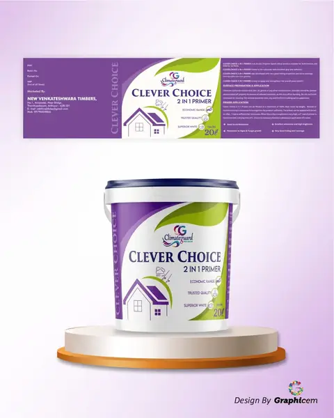 Climateguard - Label Design by Graphicem, Madurai