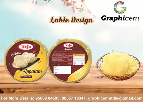 Teju - Label Design by Graphicem, Madurai
