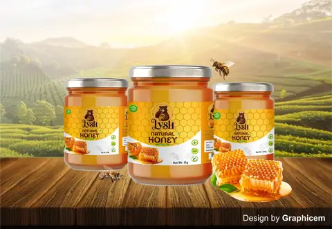 lysh - Label Design by Graphicem, Madurai