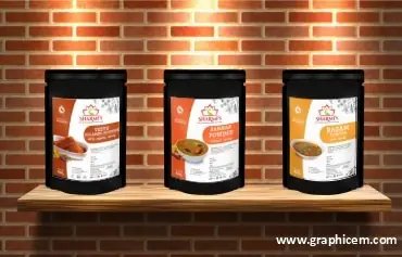 Sharmis Masala - Label Design by Graphicem, Madurai