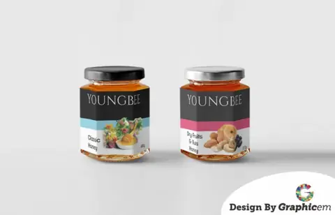 Youngbee - Label Design by Graphicem, Madurai