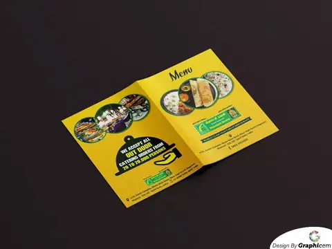 Meenakshi Bhavan - Menu Card Design by Graphicem, Madurai