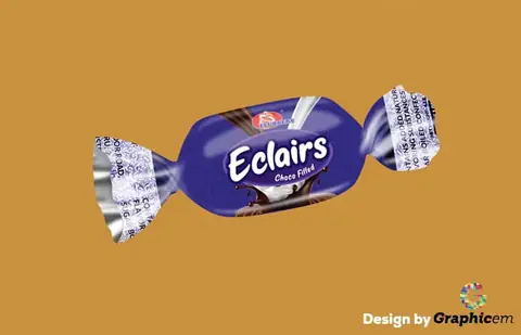 Eclairs - Packaging Design by Graphicem, Madurai
