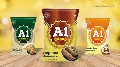 A1 Package - Packaging Design by Graphicem, Madurai
