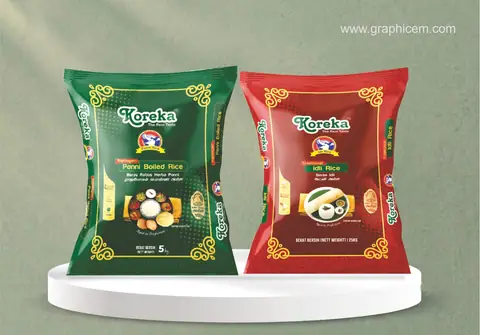 Koreka Package - Packaging Design by Graphicem, Madurai