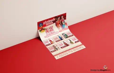 Aishwarya’s Sliks Flyer - Poster / Flyer Design by Graphicem, Madurai