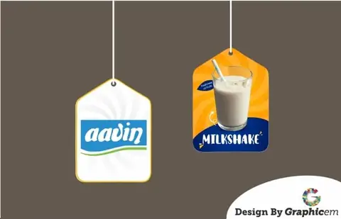 aawin-dangler-3 - Shop Branding / Name Board Design by Graphicem, Madurai