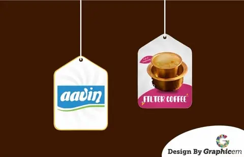 aawin-dangler-6 - Shop Branding / Name Board Design by Graphicem, Madurai