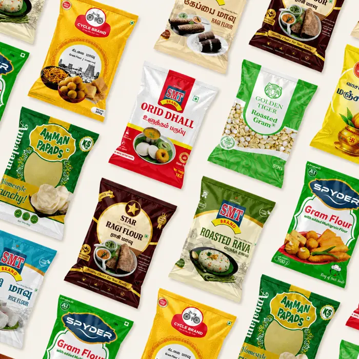 Food packaging and label design by Graphicem