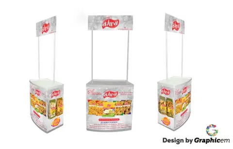 Ajwa - Stall for Exhibition Design by Graphicem, Madurai